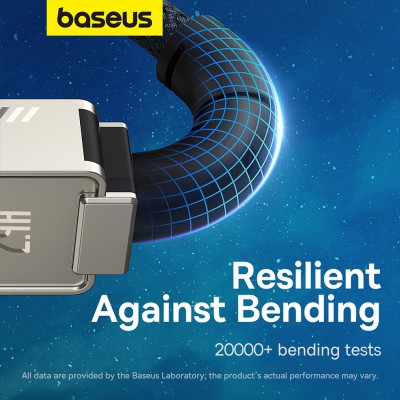 Baseus Unbreakable Series Fast Charging Data Cable USB to iP 2.4A 1m