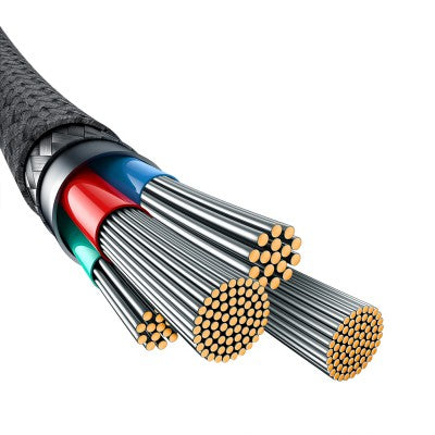 Baseus Unbreakable Series Fast Charging Data Cable USB to iP 2.4A 1m