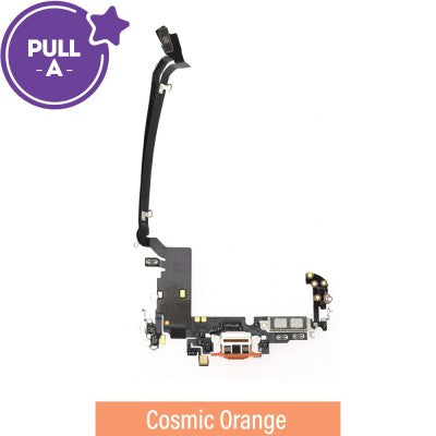 Original pulled charging port assembly designed for China-region iPhone variants.-2