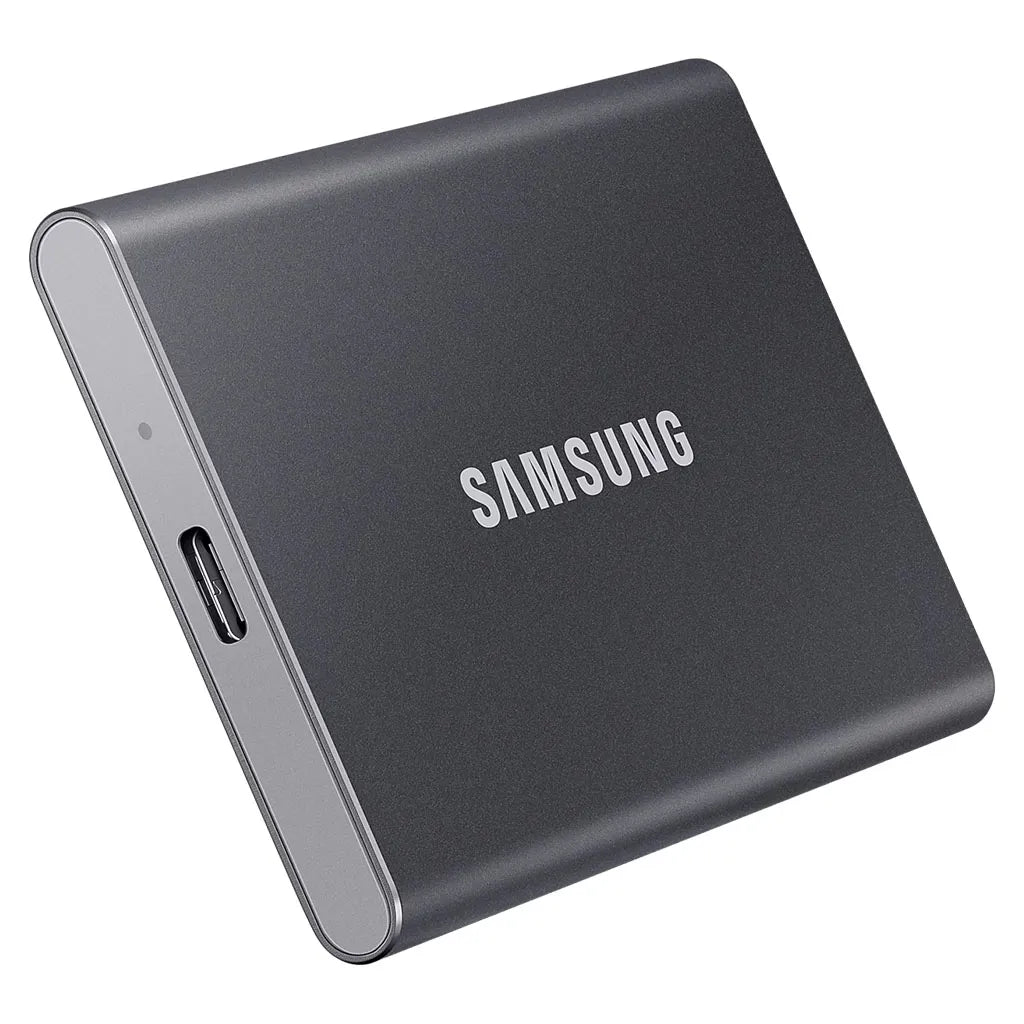 Samsung T7 4TB USB 3.2 Portable SSD – Gray