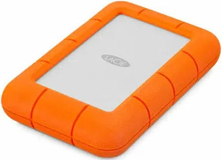 LaCie Rugged USB-C Portable External Hard Drive