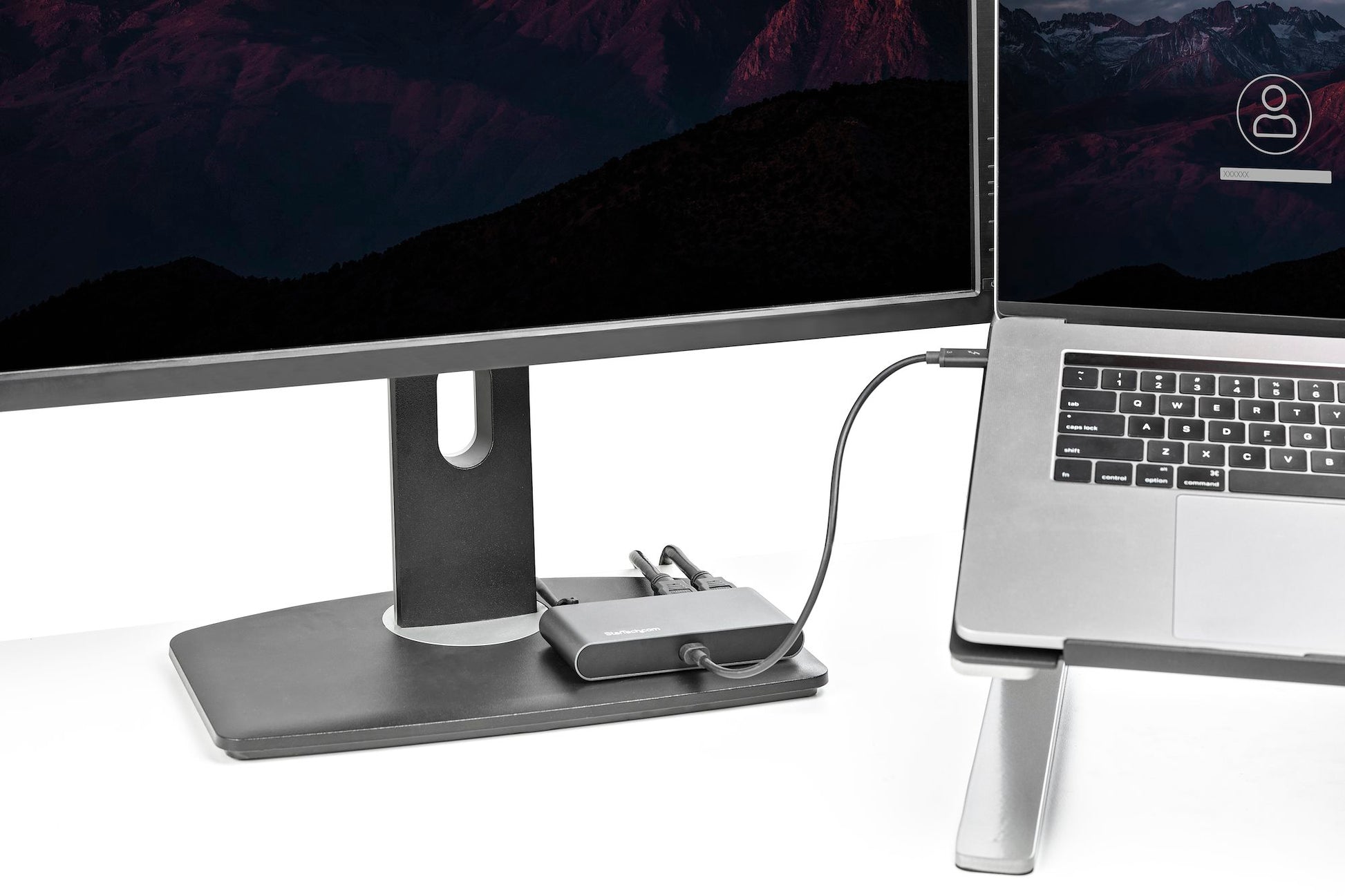 Dual-Monitor Thunderbolt Mini Dock – 4K 60Hz HDMI Portable Dock with Gigabit Ethernet-6