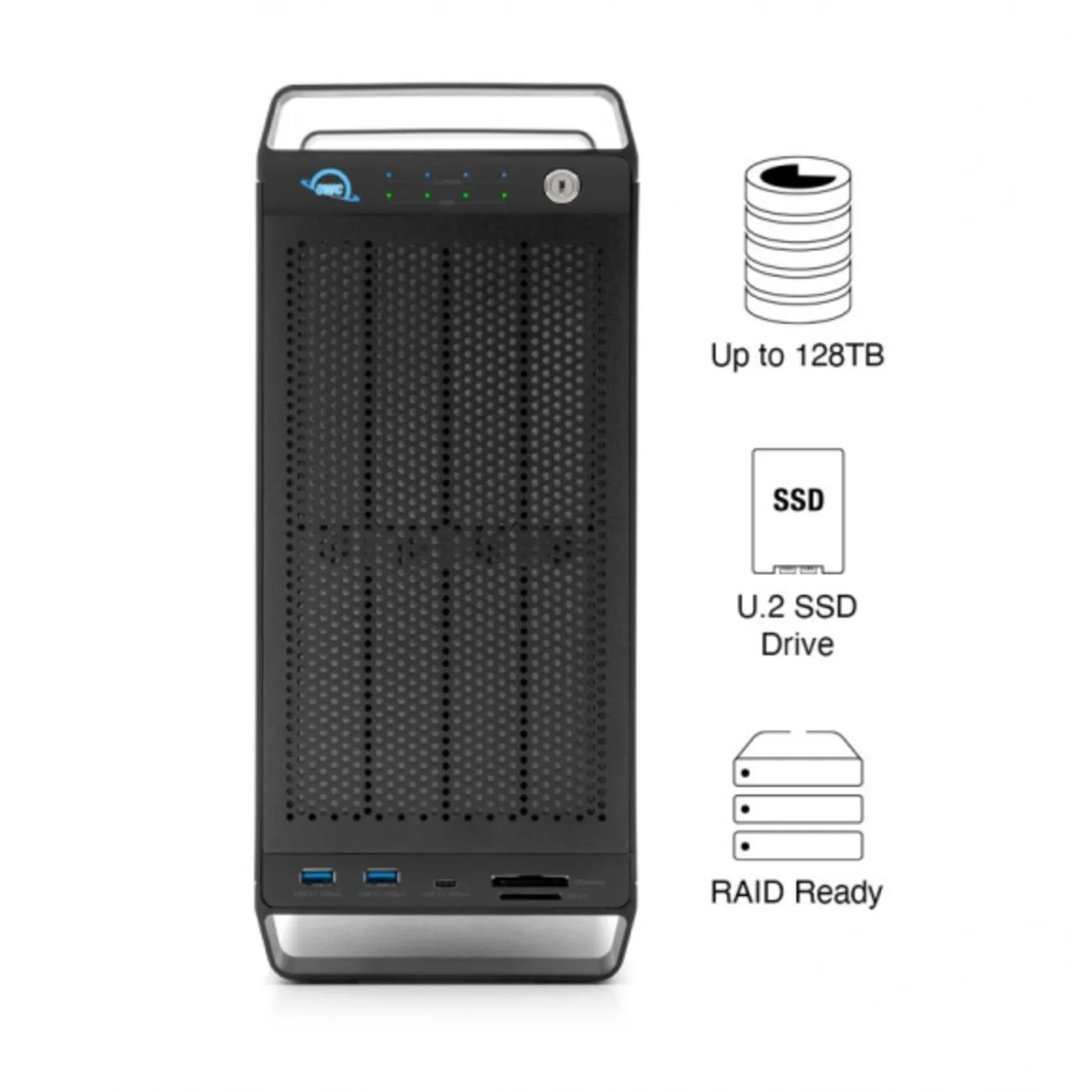 OWC ThunderBay Flex 8 Thunderbolt Workflow Dock & RAID Expansion Chassis OWC