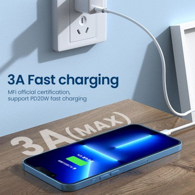 MOVE SPEED 3A USB-A to Lightning Charging Cable 1.2m