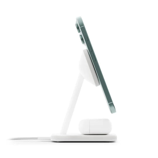 Twelve South HiRise 2 Deluxe 2-in-1 Qi2 Charger – White